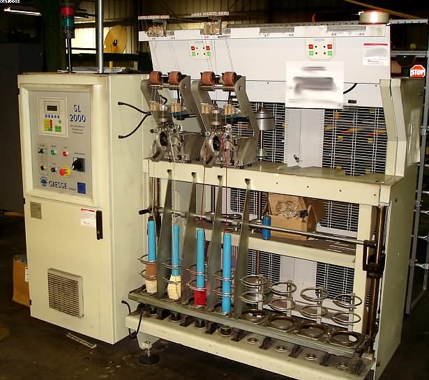 GIESSE Sample Chenille Machine, SL 2000/EM, 2002 yr.